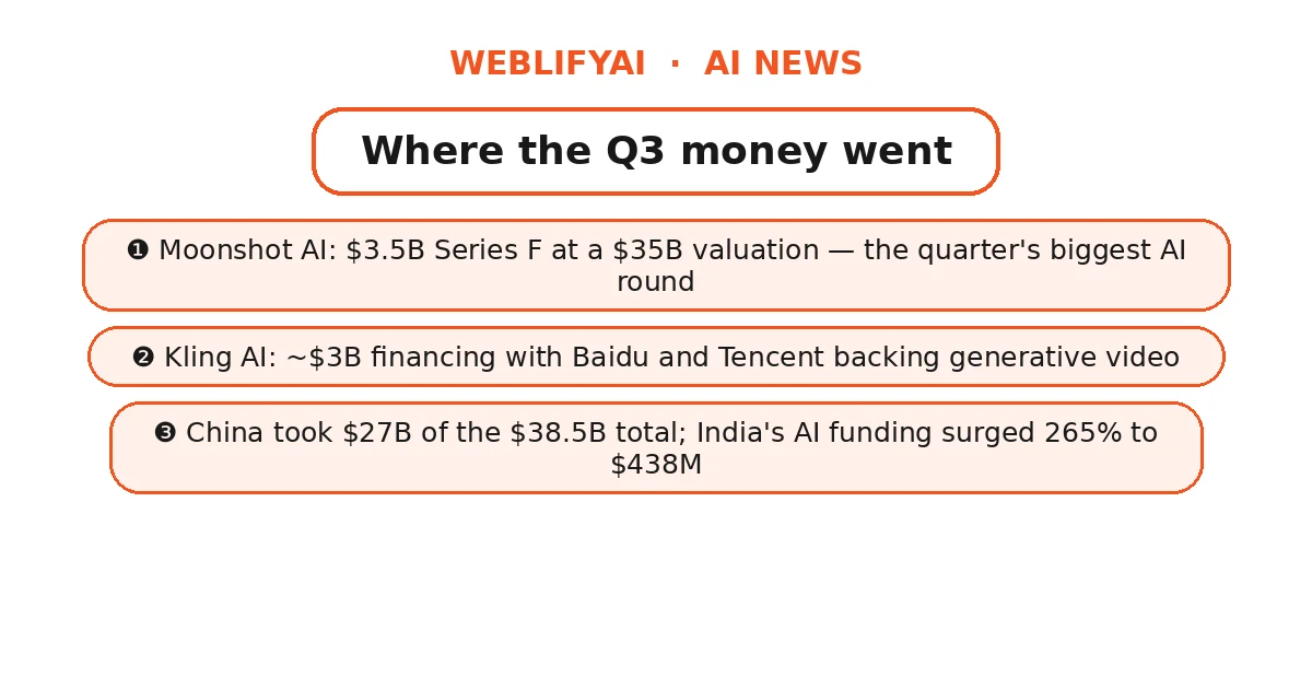 Asia Q3 2026 startup funding breakdown