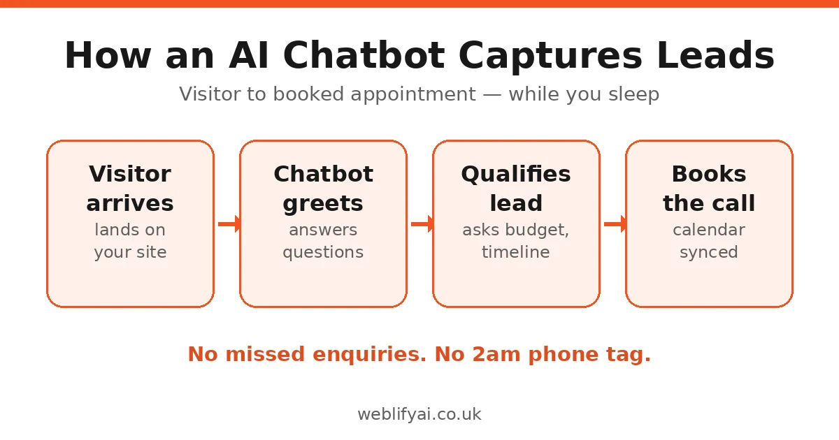 How AI Chatbots Generate Leads from Your Website (UK Guide)