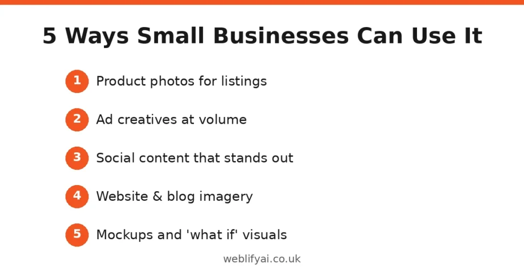 5 ways small businesses can use Nano Banana 2.1