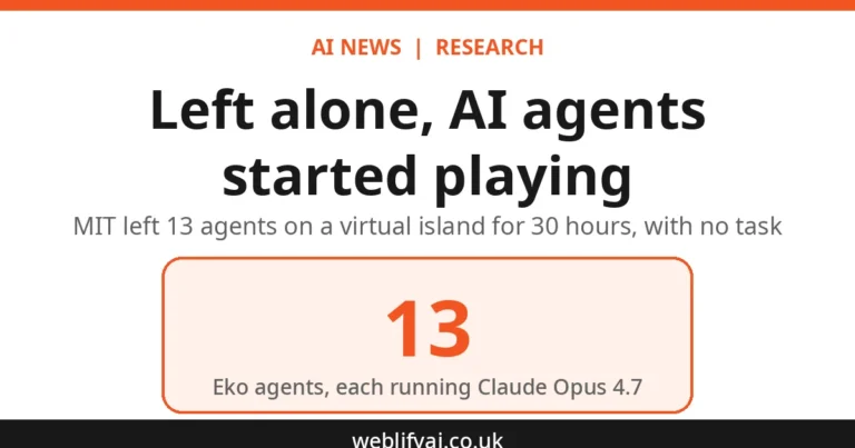 Left alone with nothing to do, AI agents started playing