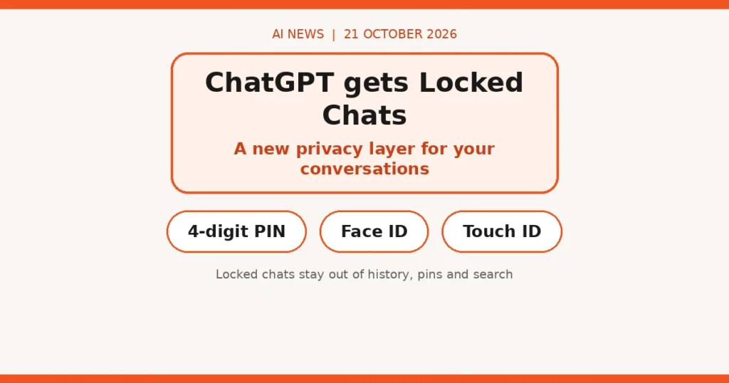 ChatGPT Locked Chats infographic