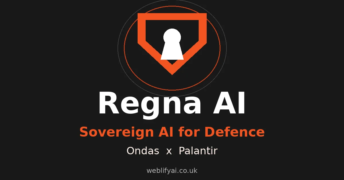 Ondas and Palantir Launch Regna AI for Sovereign Defence